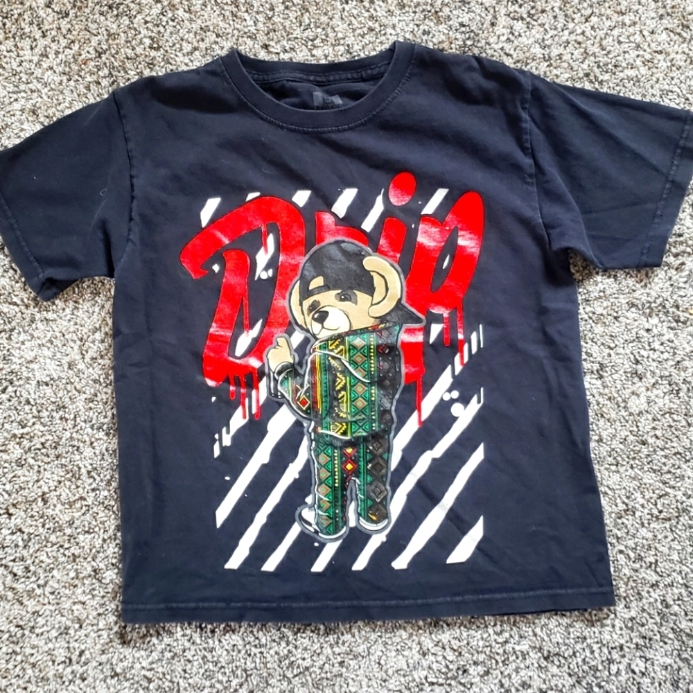 Bailey Apparel| Drip| Bear Graphic T-Shirt